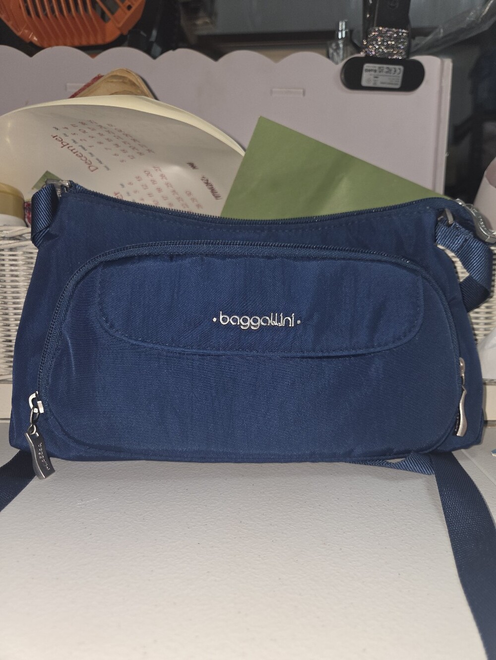 Baggallini Navy Blue Crossbody Bag